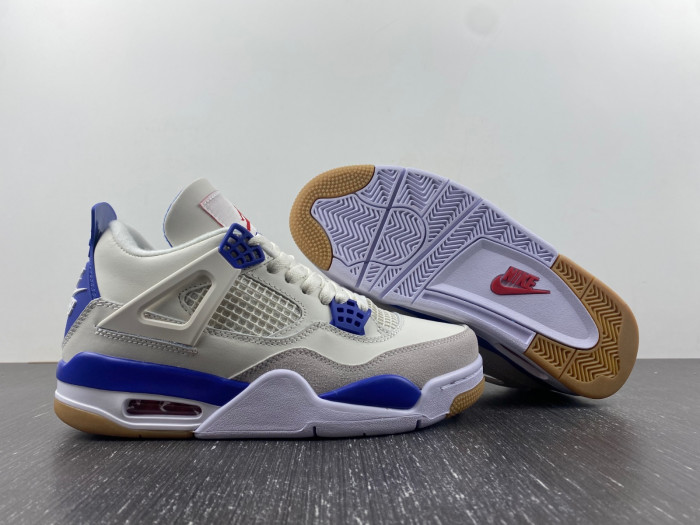 unknown air jordan 4 retro sb blue color