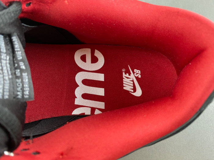 2025 Svp*me x nike dunk low sb black and red hq8487-001