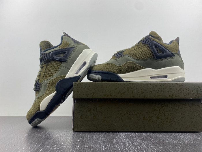 air jordan 4 craft "medium olive" fb9927-200