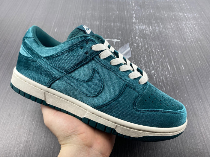 nike dunk low "velvet teal" dz5224-300