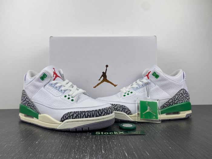 air jordan 3 lucky green ck9246-136
