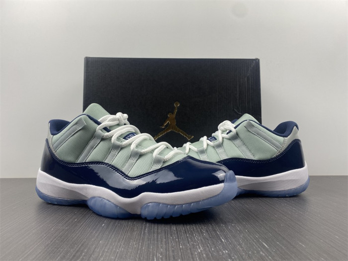 air jordan 11 retro low georgetown 528895-007