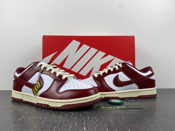 nike dunk low vintage "team red" fj4555-100