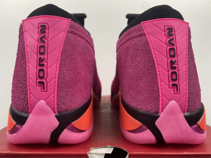 air jordan 14 low shocking pink blast dh4121-600