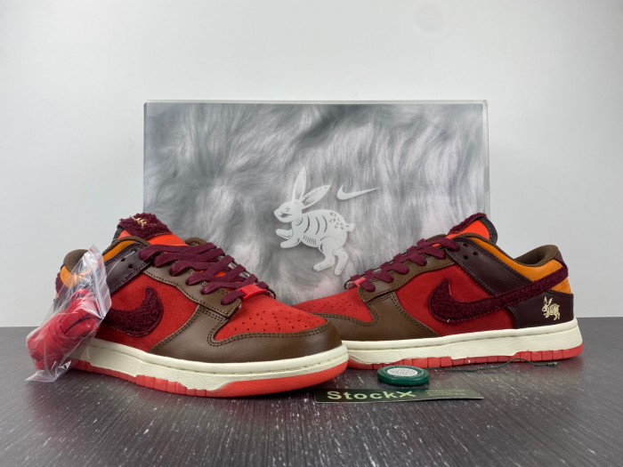 nike dunk low "year of the rabbit" fd4203-661