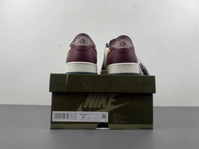 travis scott x air jordan 1 custom