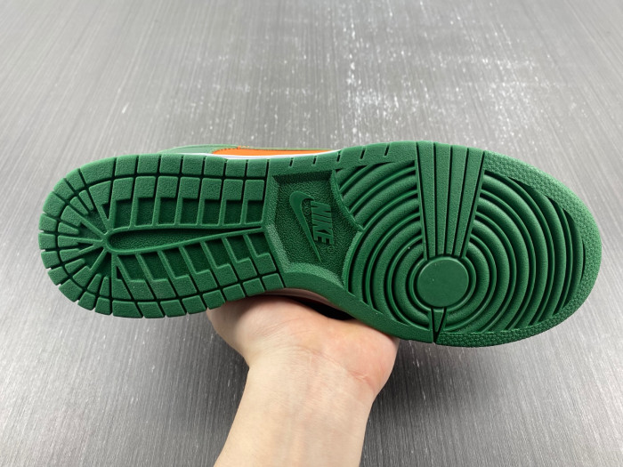 nike dunk low "miami hurricanes" dd1391-300