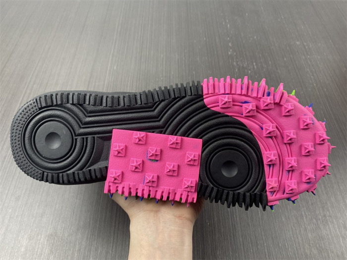 off-white x nike air force 1 mid black do6290-001