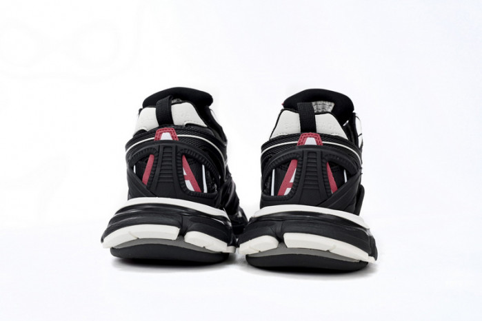 belanciaga Track 2 Sneaker Military Black White Red 568614 W2GN3 6000