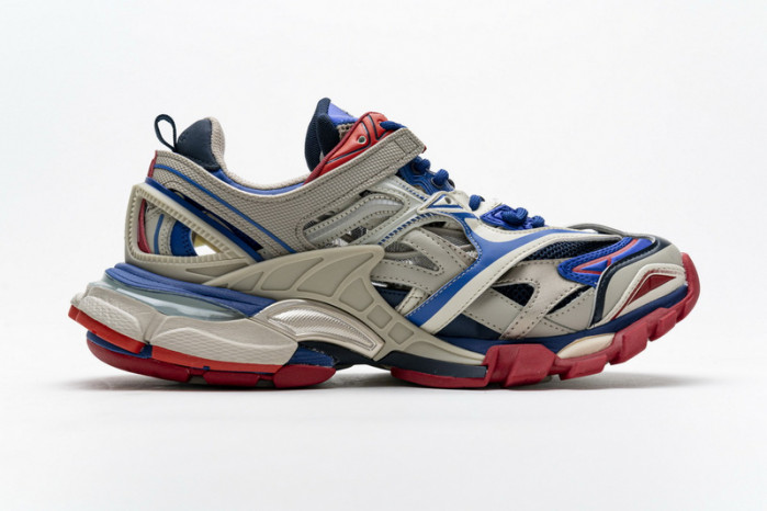 Ba*len*cia*ga track 2 sneaker beige blue 570391 w2gn2 8570