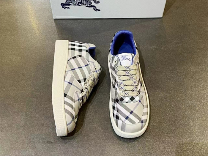 Bur*berry Check Terrace Sneakers BBR--3007