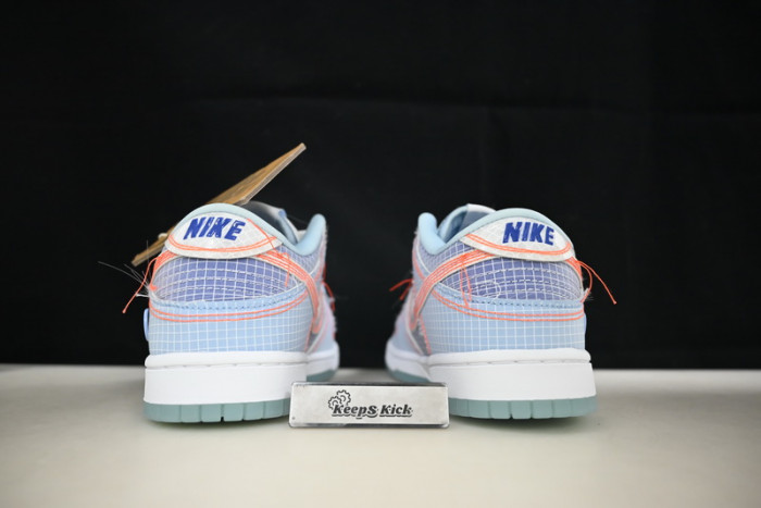 union x nike dunk low “passport pack argon” dj9649-400