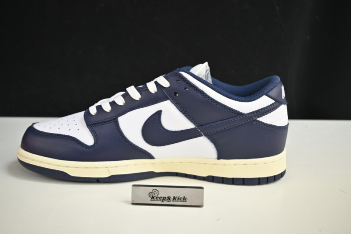 nike dunk low vintage navy dd1503-115