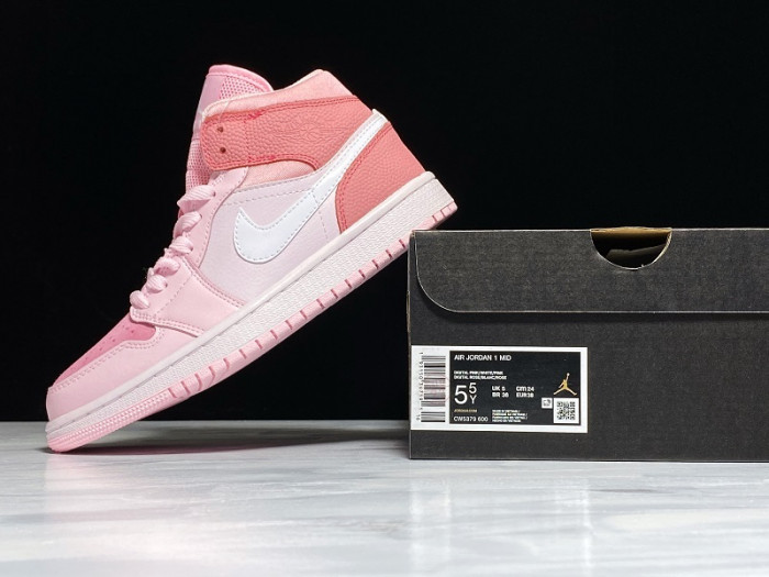air jordan 1 mid “digital pink” cw5379-600