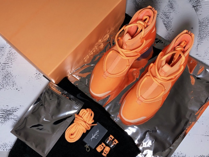 nike air fear of god 1 orange pulse - ar4237-800