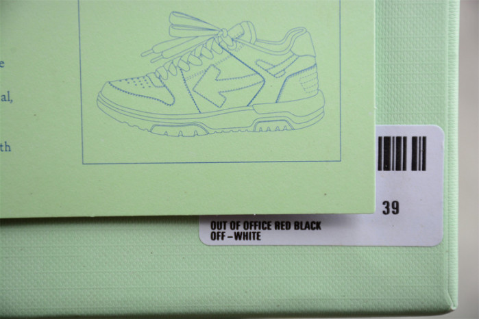 off-white out of office leather sneakers