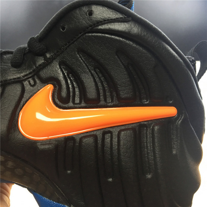 nike air foamposite pro "knicks" (black) - 624041-010