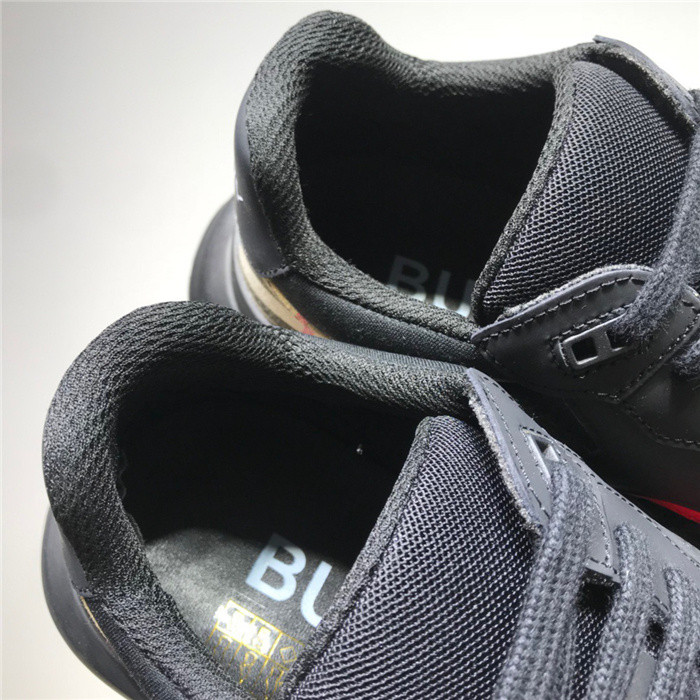 Bur*berry Vintage Check, Leather and Mesh Sneakers