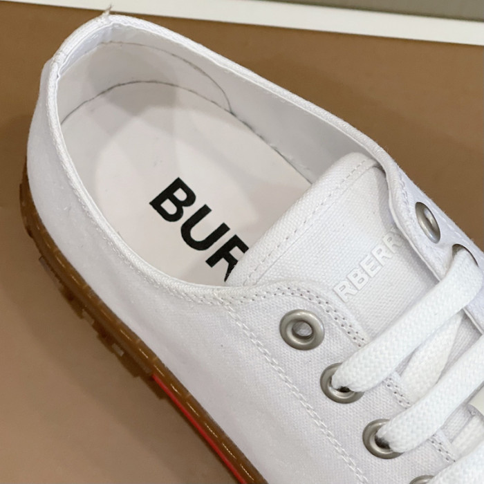 Bur*berry Vintage Check Cotton Sneakers