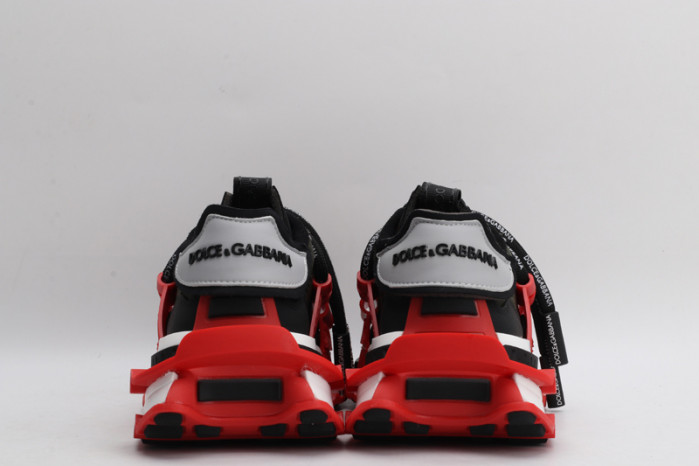 mixed-material space sneakers