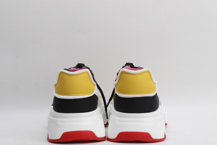 mixed-material daymaster sneakers