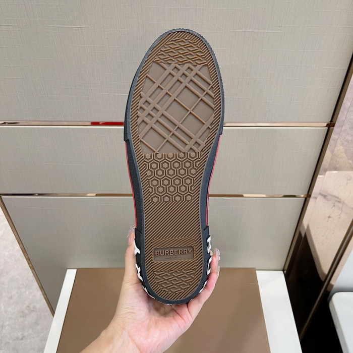 Bur*berry Vintage Check Cotton Sneakers