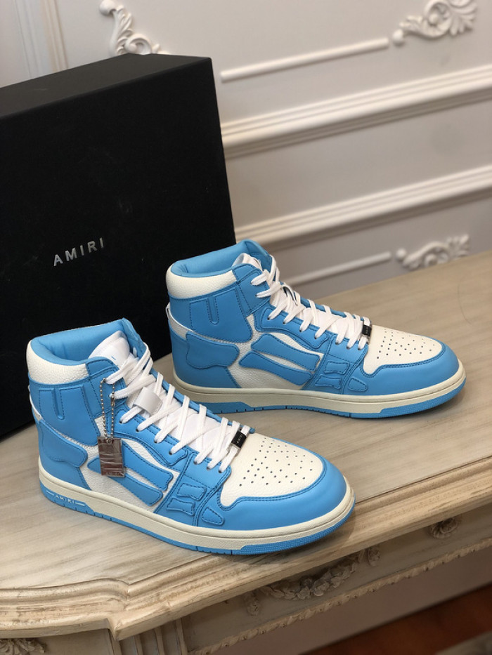 amiri* skel leather sneakers