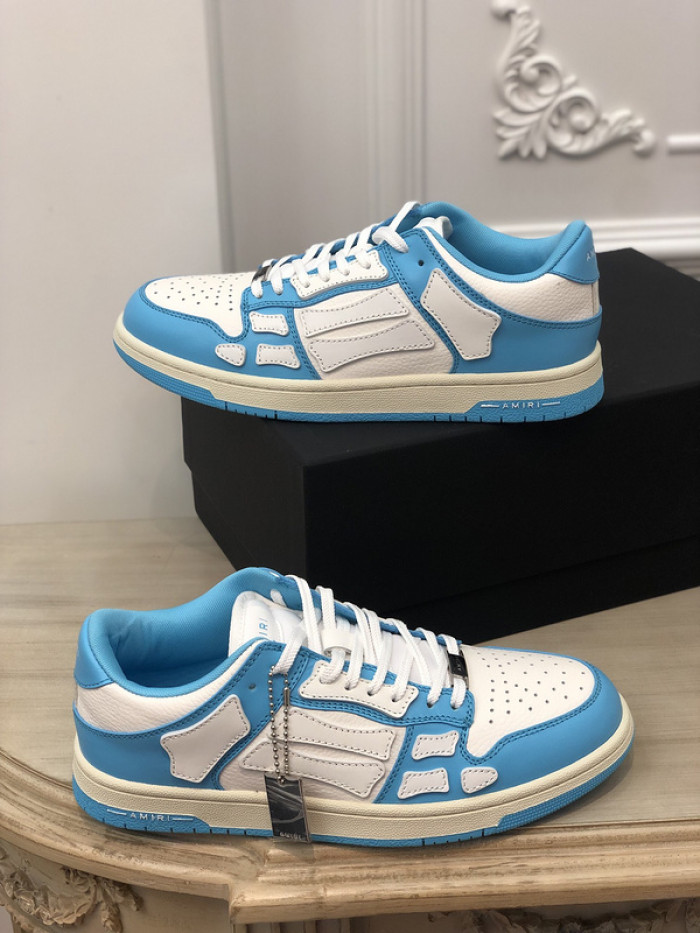 amiri* skel leather sneakers