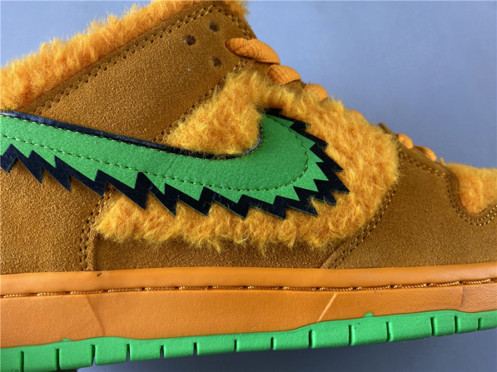 nike sb dunk low grateful dead bears orange - cj5378-800