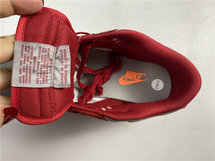 nike dunk low retro medium grey varsity red unlv (2021) dd1391-002