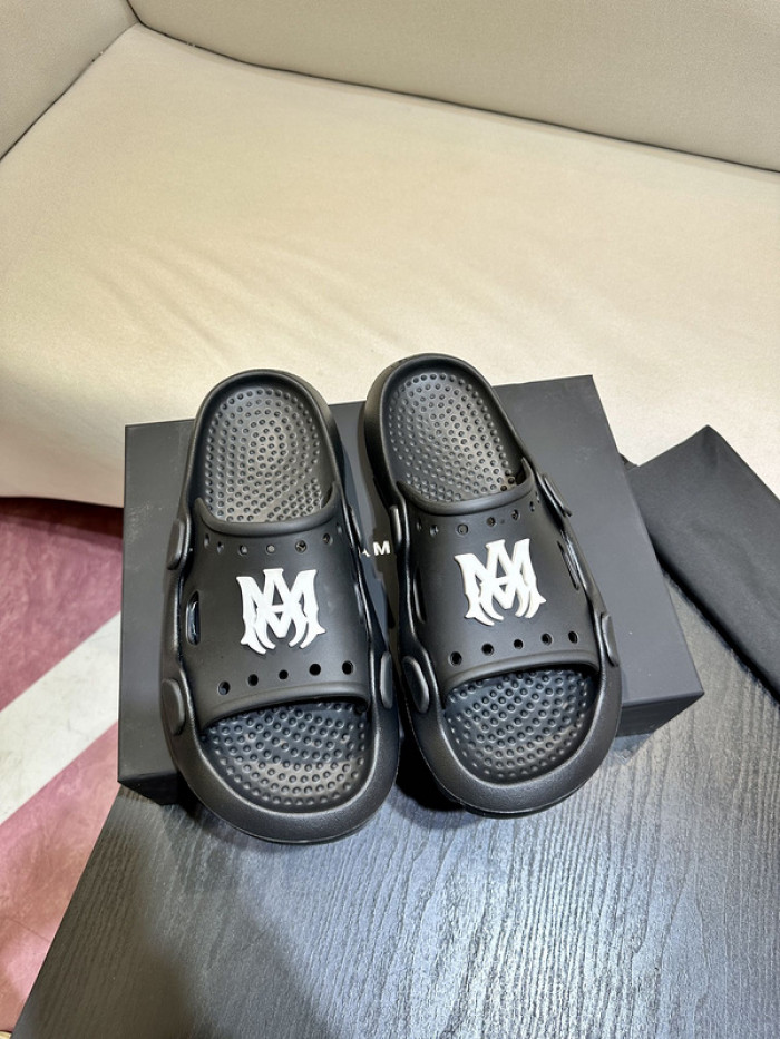 amiri* sunday black slides (eu35-eu45)