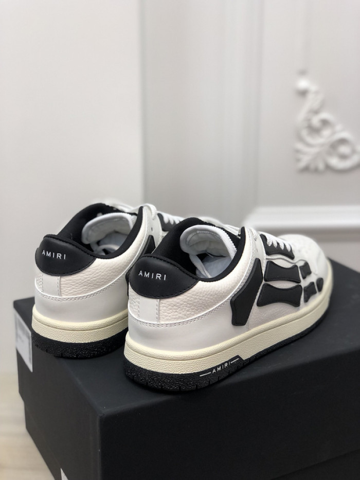 amiri* skel leather sneakers