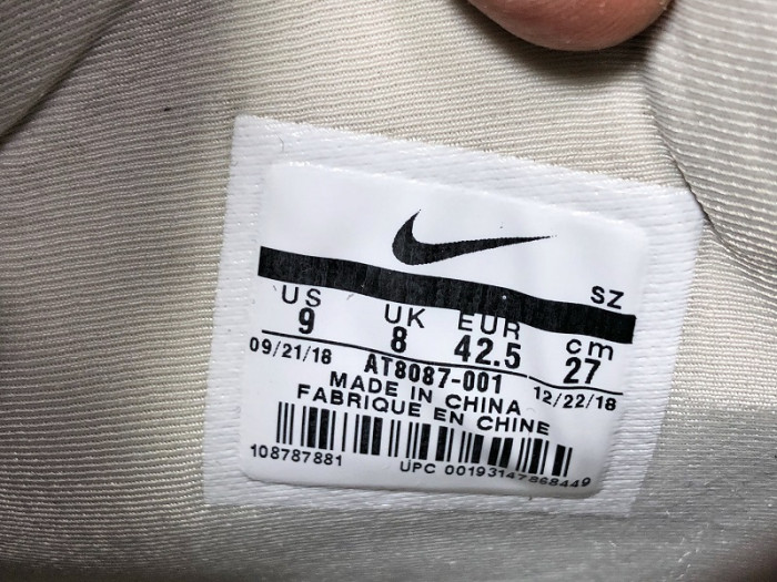 air fear of god raid 