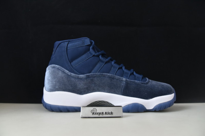 air jordan 11 velvet “midnight navy” ar0715-441