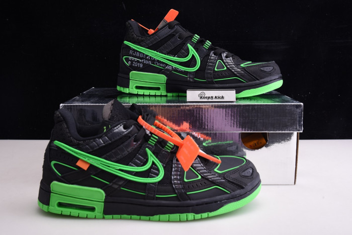 off white x air rubber dunk 