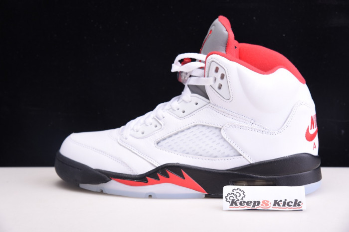 air jordan 5 fire red 3m silver tongue 2020 da1911-102