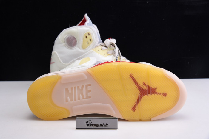 off white air jordan 5 ow 3m ct8480-002