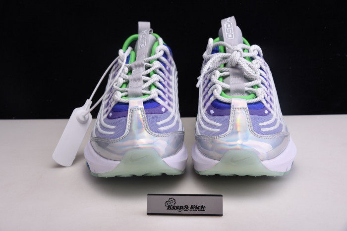 nike air max zoom 950 white purple green running cj6700-004