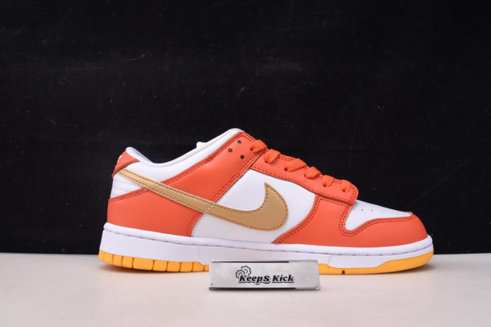 nike dunk low "golden orange" dq4690-800