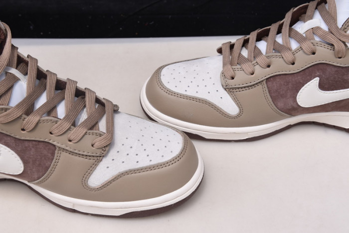 nike dunk high light chocolate dh5348-100